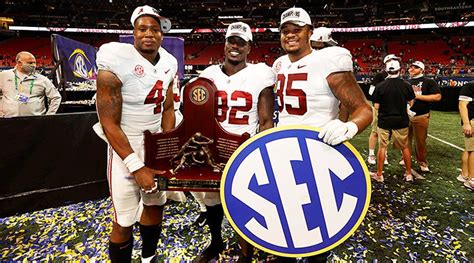 University Of Alabama Sec Crimson Tide Sec Champions Ncaa