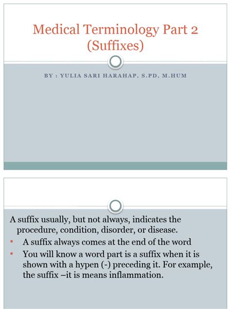 Unremarkable Medical Terminology