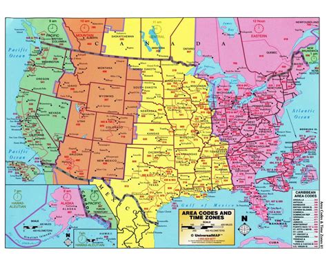 Us Map With States And Time Zones Printable Davina Frederica
