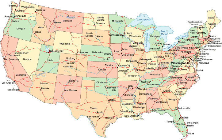 Usa Map