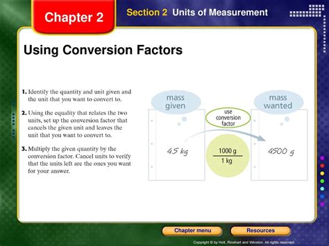 Using The Conversion Factor Ppt Download