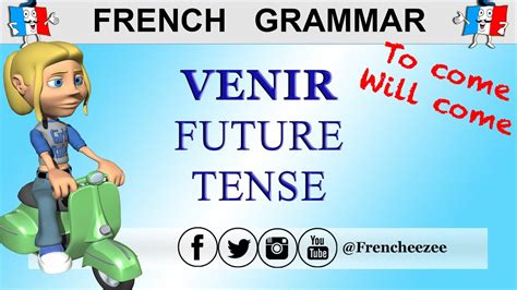 Venir To Come Future Tense Conjugation Frencheezee Youtube