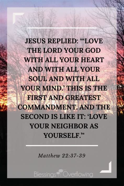 Verse Of The Day Matthew 22 37 39 Kjv Highland Park Baptist Church