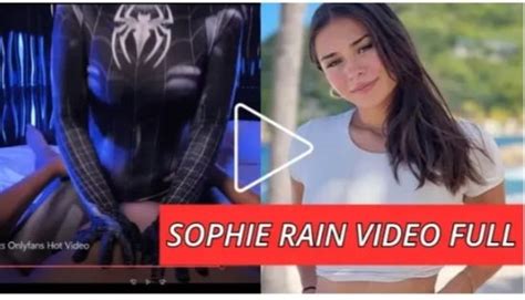 Video Of Sophie Rain S Spider Man That Went Viral On Twitter By
