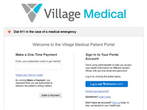Village Medical Portal