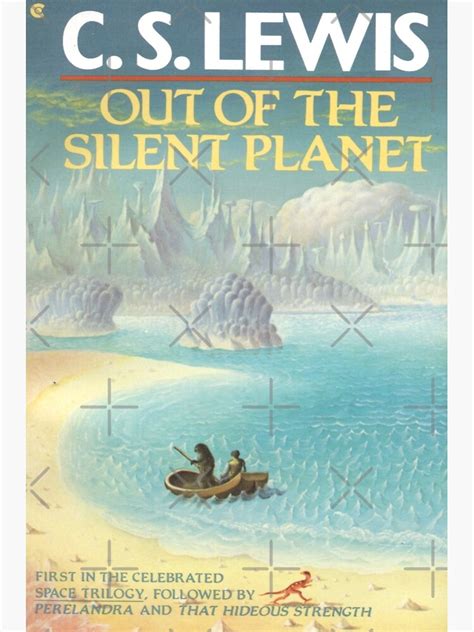 Vintage Cs Lewis Out Of The Silent Planet Cover Poster For Sale By