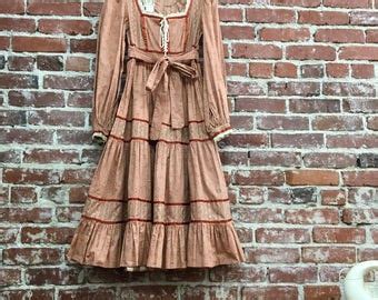 Vintage Gunne Sax Prarie Dress Gunne Sax Size 5 Festival Etsy