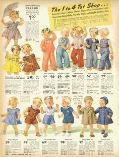 Vintage Sewing Patterns Catalog 1940S 1950S Childrens