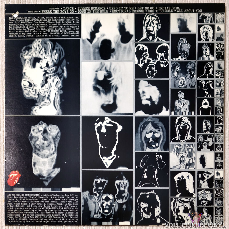 Vinyl The Rolling Stones Emotional Rescue The Record Hub
