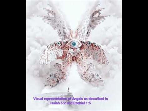 Visual Representation Of Angels As Described In Isaiah 6 2 And Ezekiel