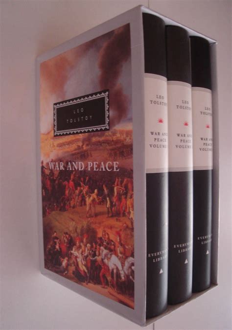 War And Peace 3 Vols Everyman S Library Classics Amazon Co Uk