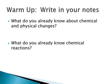 Warm Up Write In Your Notes Ppt Download