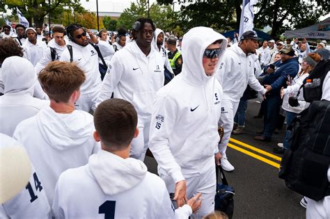 Watch Penn State Football Arrive For White Out Game Against Iowa Video