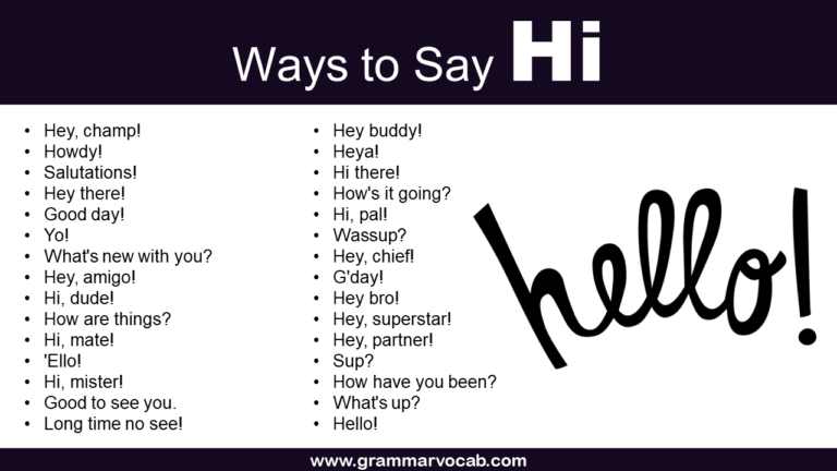 Ways To Say Yes Cute Funny Creative Grammarvocab