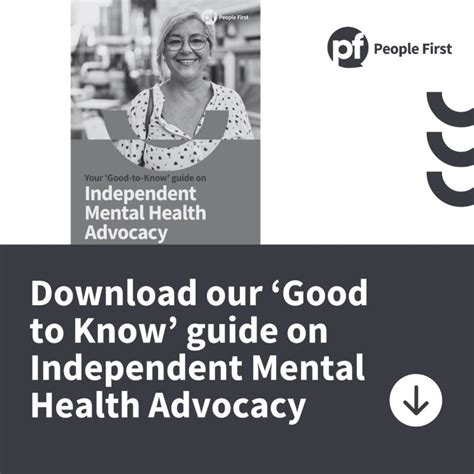 We Are People First On Linkedin Independent Mental Health Advocacy