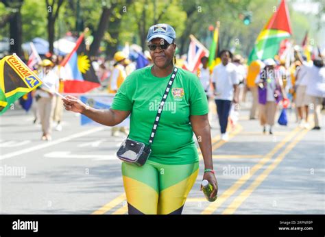 West Indian Day Parade September 2023 New York Usa West Stock