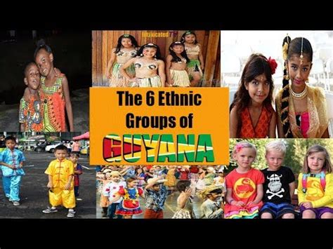 What Are The 6 Ethnic Groups In Guyana
