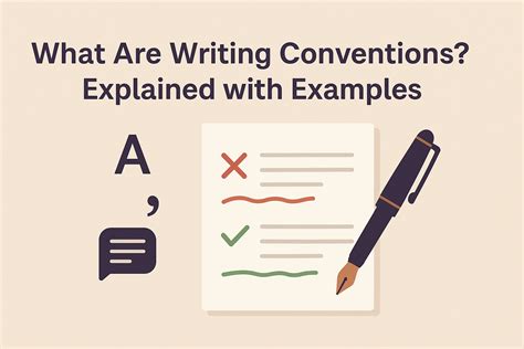 What Are Writing Conventions Why They Are Important