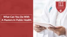 What Can You Do With A Masters In Public Health Mph Jli Blog