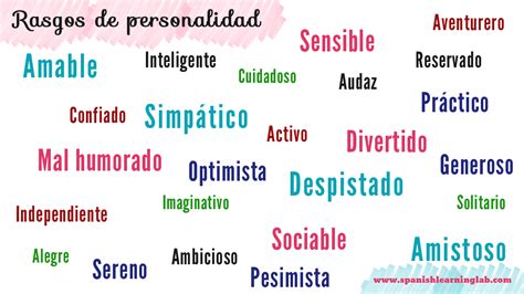 What Does Personality Traits Mean In Spanish At Nancy Hutchinson Blog