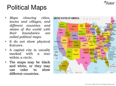 What Does Political Map Shows