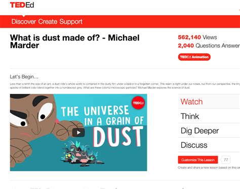 What Is Dust Made Of Instructional Video For 6Th 12Th Grade Lesson