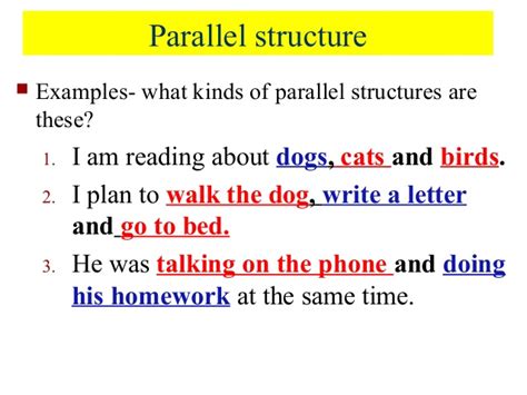 What Is Parallel Structure Example Ouestny Com