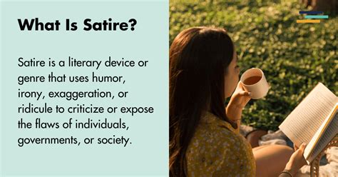 What Is Satire In Literature Definition And Examples
