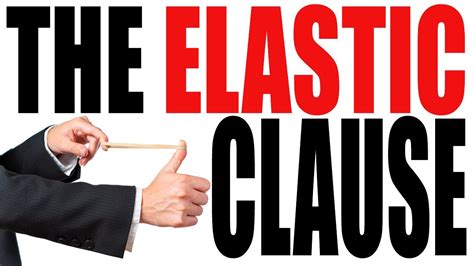 5 Ways Elastic Clause Works