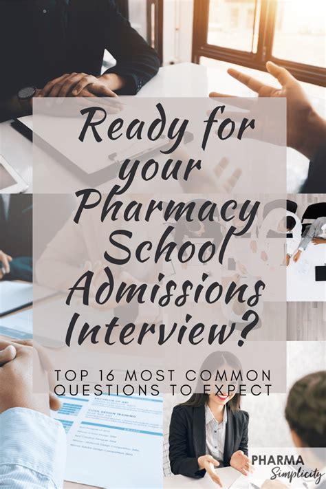 What To Expect With Your Pharmacy School Admissions Interview Pharma