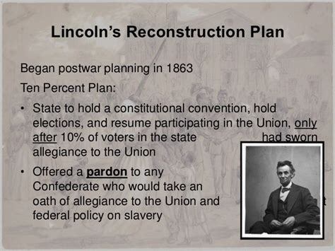5 Lincoln Plans