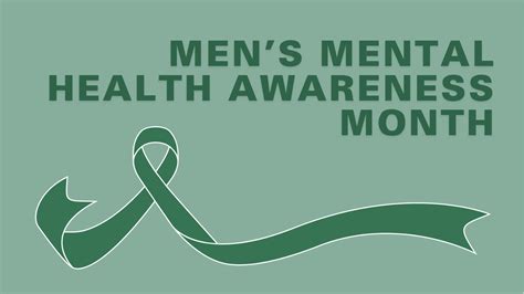 When Is Mens Mental Health Awareness Month Recovery Ranger