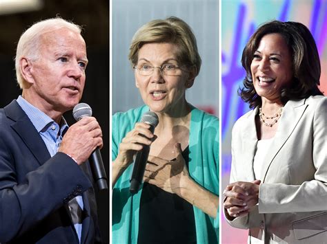 Where Each Democratic Candidate Stands In The Presidential Race In 100