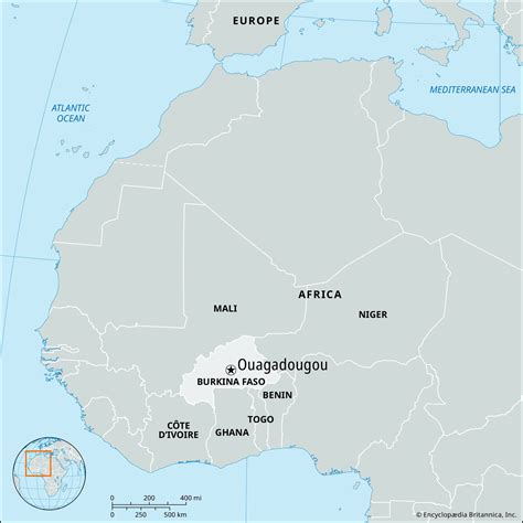 Where Is Ouagadougou Burkina Faso Ouagadougou Centre Map
