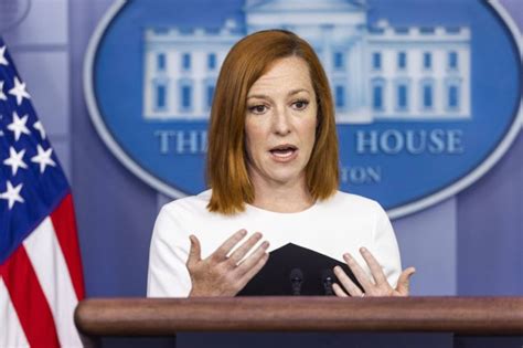 White House Press Secretary Jen Psaki Tells Biden Not To Take Questions