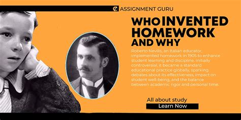 Who Invented Homework And Why Facts You Should Know
