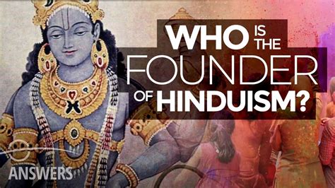 Who Is The Founder Of Hinduism