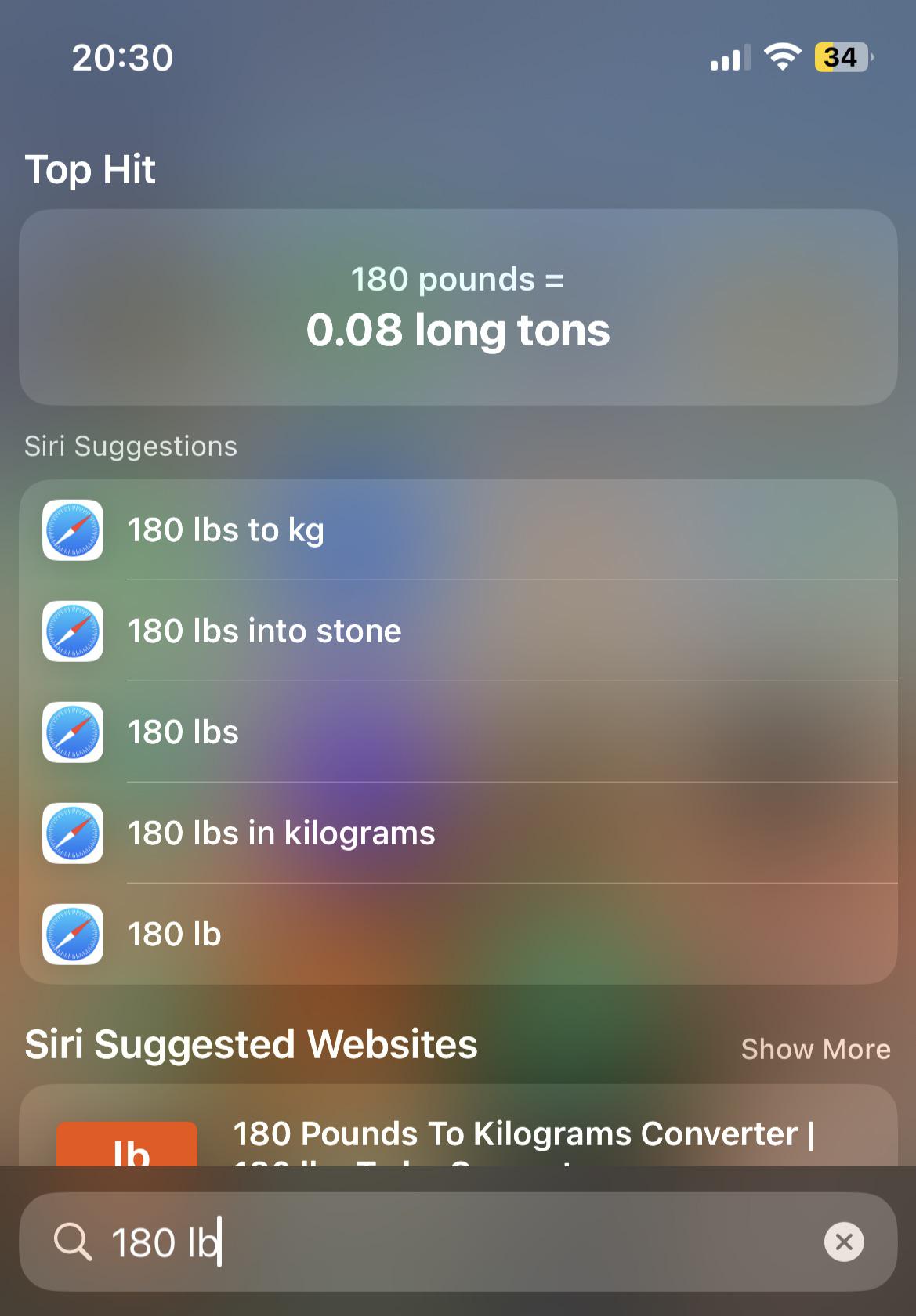 Why Does Ios Convert Lbs To Long Tons By Default Instead Of Kg Is There