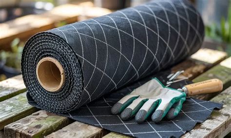 Landscape Fabric Holds Water