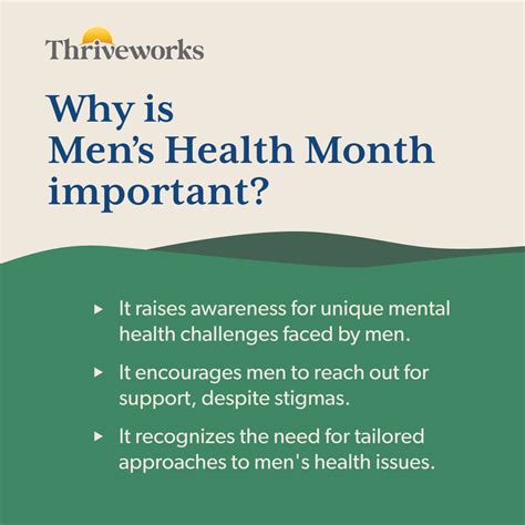 Why Men S Mental Health Month Is So Important Awareness And Importance