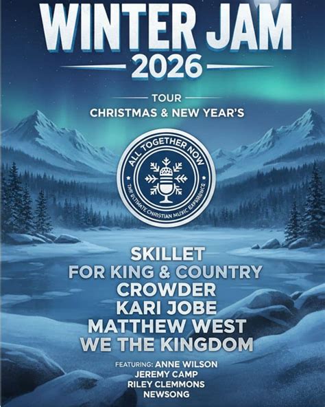 Winter Jam 2025 Tour Dates List Eden N Kincaid