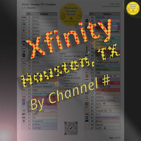 Xfinity Channel Guide Houston