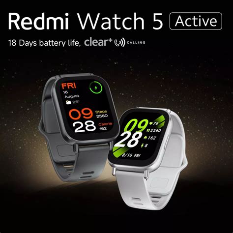 Xiaomi Redmi Watch 5 Active Smartwatch Con Llamadas Bt Slv Xiaomi